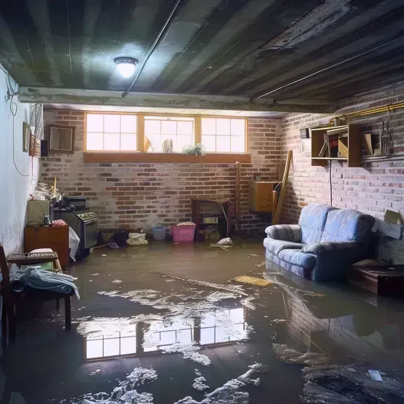 Flooded Basement Cleanup in Esperanza, PR